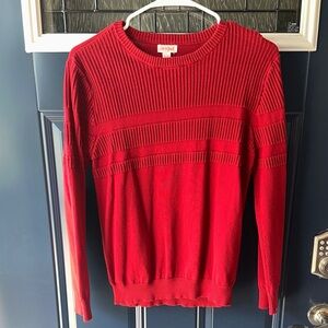 Cat & Jack Red Knit Sweater